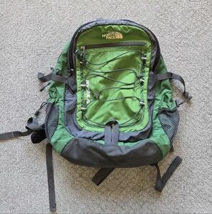 Green backpack
